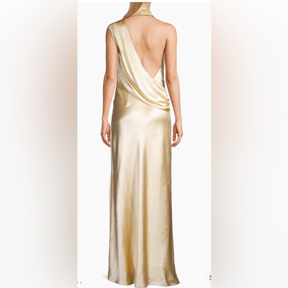 Misha Constantina Dress | M | NWT | Soft Gold - Picture 3 of 11